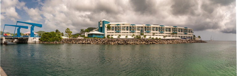 Sint Maarten channel view