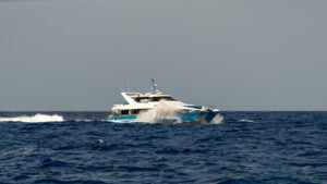 Makana Ferry at sea