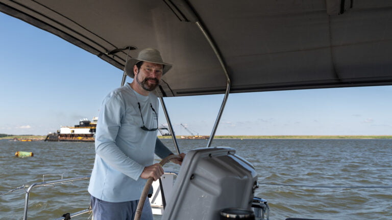 Mack at the helm