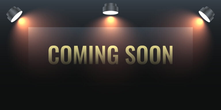 Coming Soon sign