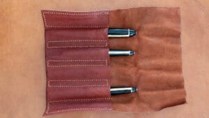 Leather Fountain pen holder