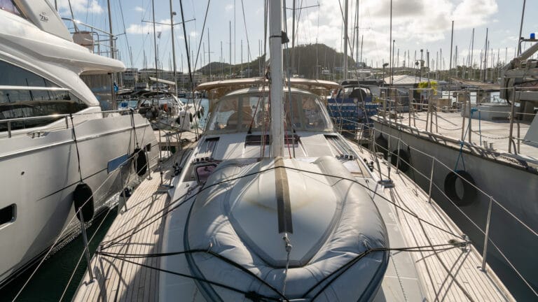 Dock view from the bow