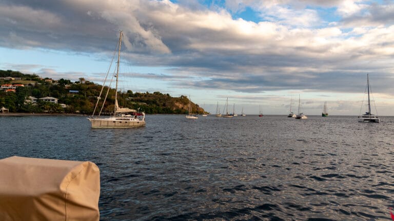 Anchored in St. Pierre