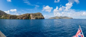 Morning in the Pain de Sucre anchorage