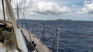 Approaching Falmouth