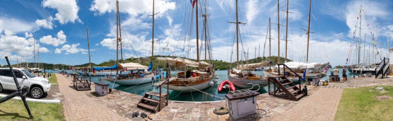 Classic Yachts at English Harbour