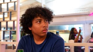 Jayden, our music ringer