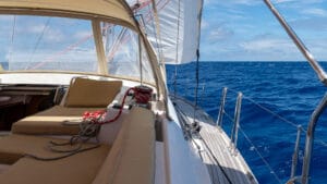 Offshore heading to Nevis