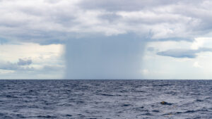 Rain over Antigua