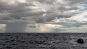 Rain over Antigua