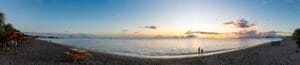 Sunset panorama