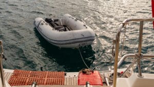 Dinghy engine dismantling