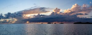 Sunset in Jolly Harbour