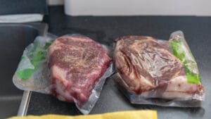 Sous Vide steaks