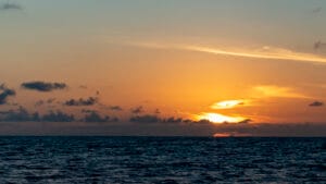 Ocean sunset
