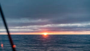 Sunset viewed from Cyrilla