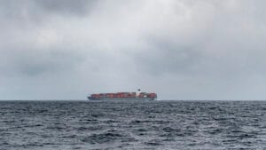 Tanker close by