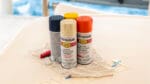 Spray-paint for Cyrilla signage