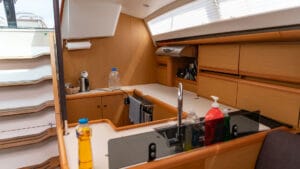 Galley cleaned up (almost)