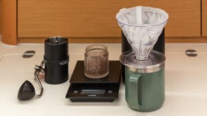 Morning coffee equipment